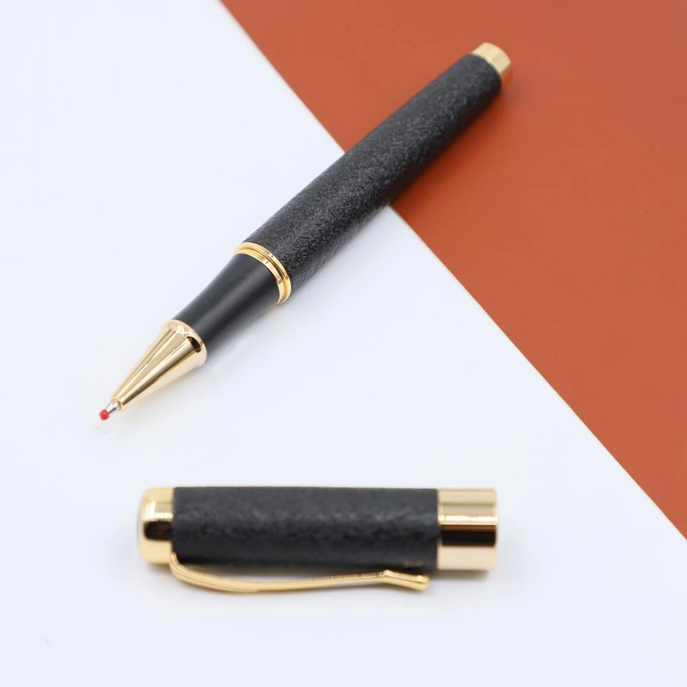 Vogven Marka Kişiye Özel Prestij Siyah Renk Metal Roller Kalem