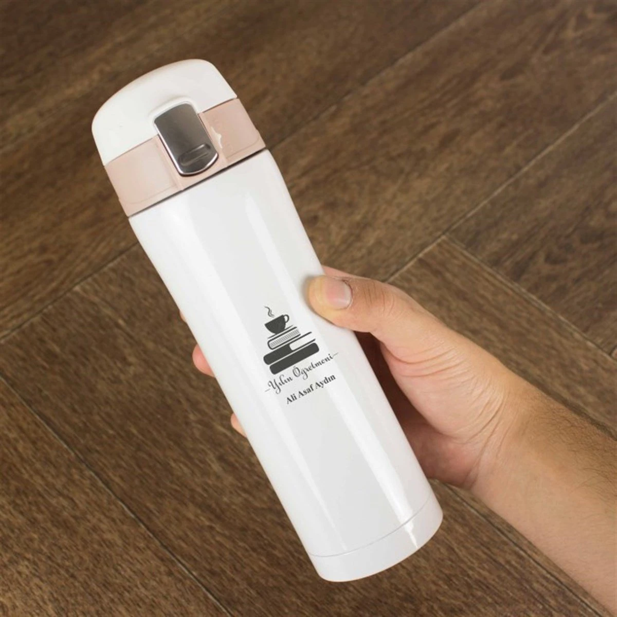 Kişiye Özel Çelik Termos - Yılın Öğretmeni