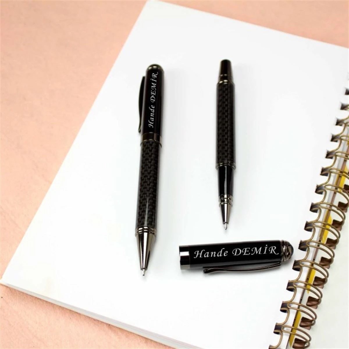 Kişiye Özel Exclusive Şık Roller ve Tükenmez Kalem Seti