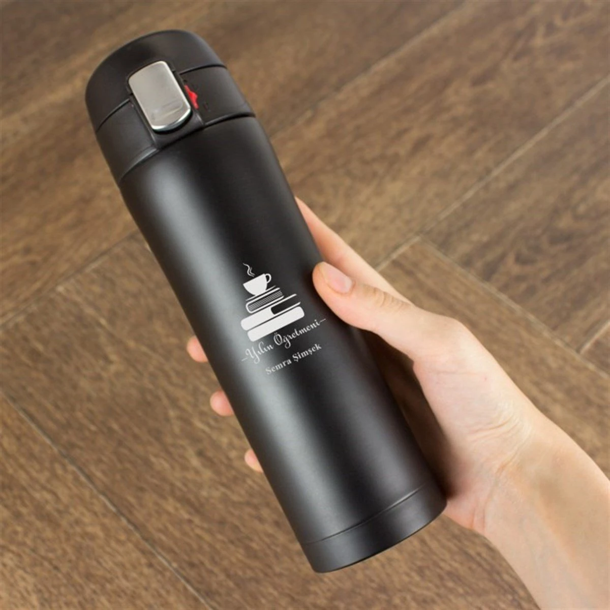 Kişiye Özel Çelik Termos - Yılın Öğretmeni