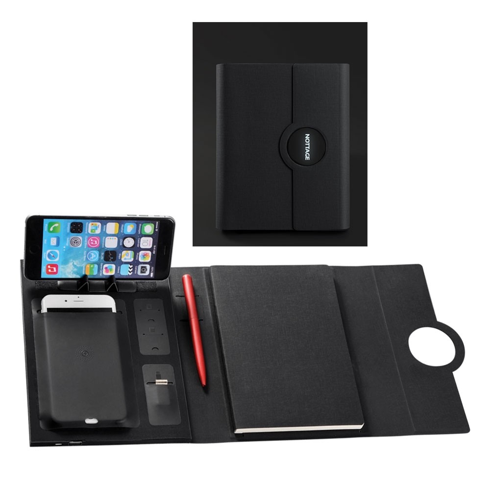Kişiye Özel Powerbank 5000 mAh Wireless Organizer