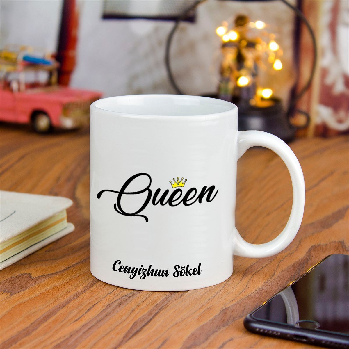 Kişiye Özel Queen Temalı Seramik Kupa Bardak