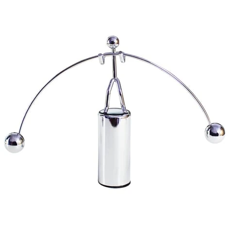 Masa Üstü Metal Stres Denge Biblosu Sallanan Adam