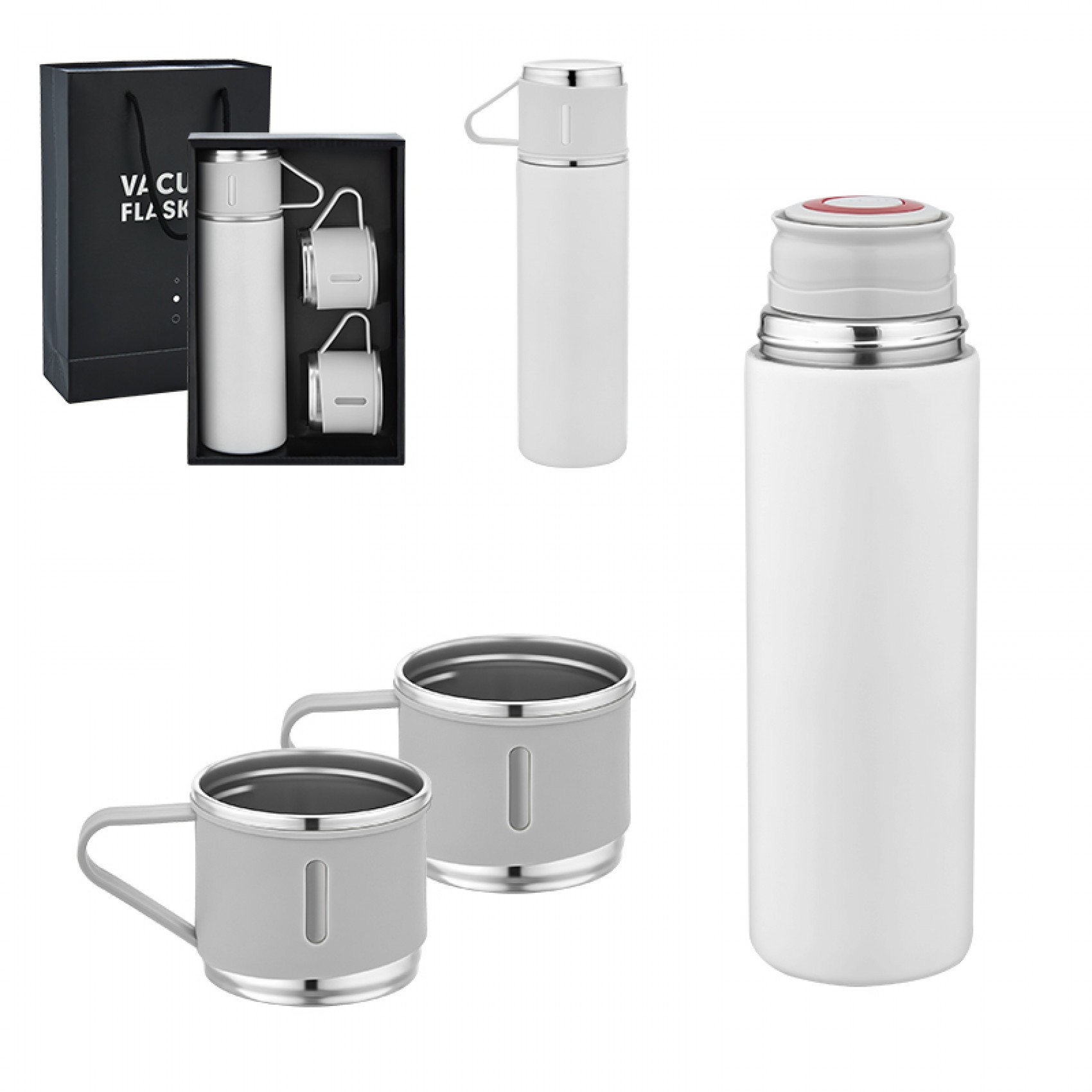5337 Kişiye Özel Çelik 3’lü Termos Set 500 ml