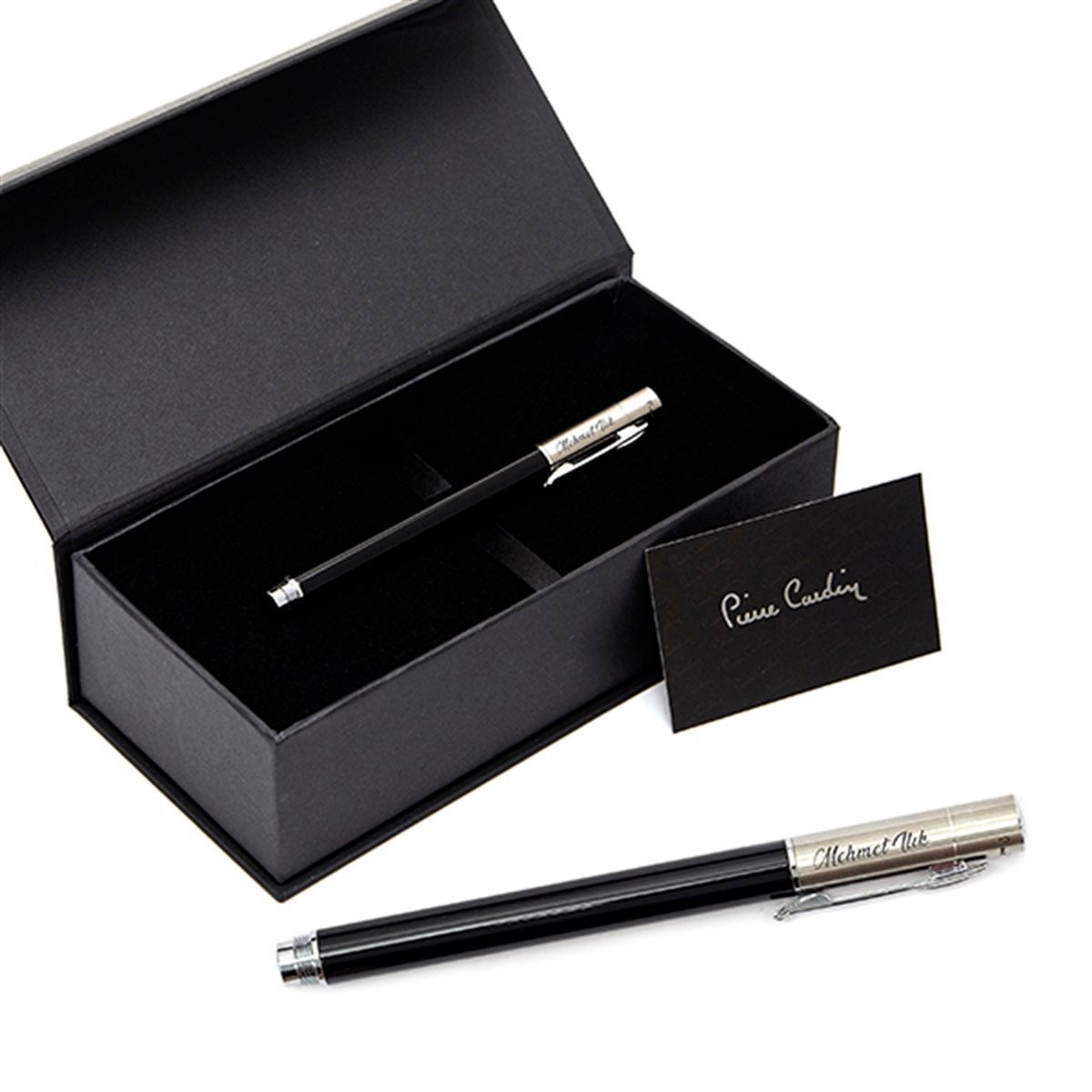 Pierre Cardin Leader 423 Siyah Krom Roller İmza Kalem