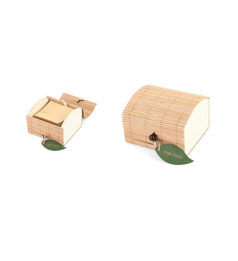 Kişiye Özel Defter Cam Matara Kolonya Kalem ve Çikolata Hediye Kutusu - Siyah