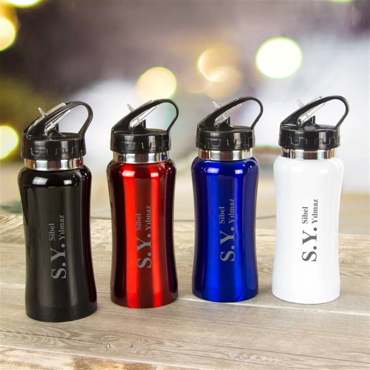 Kişiye Özel Lüx Çelik Termos Matara - 500 ml - M2