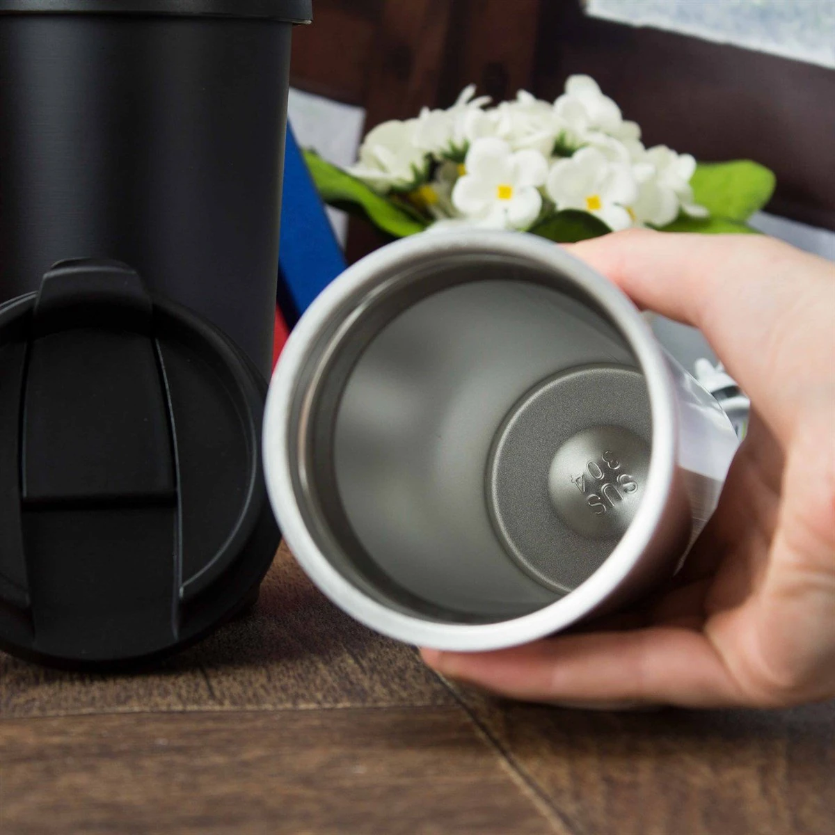 Kişiye Özel Premium Çelik Termos 500 ml - El Yazısı