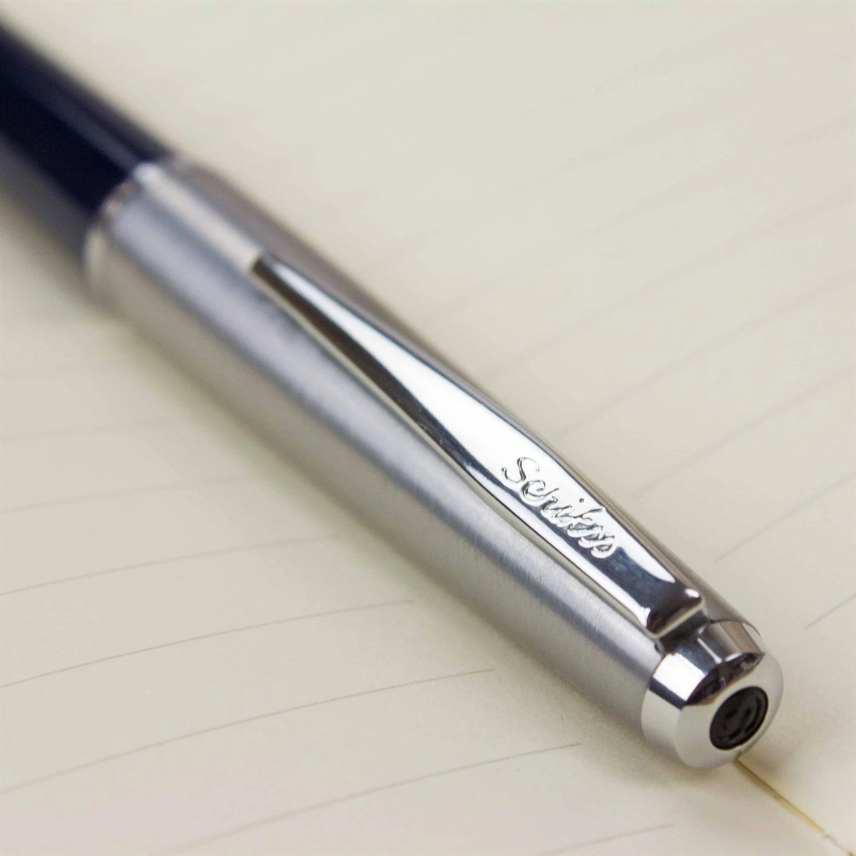 Kişiye Özel Scrikss Metal Roller Kalem Lacivert