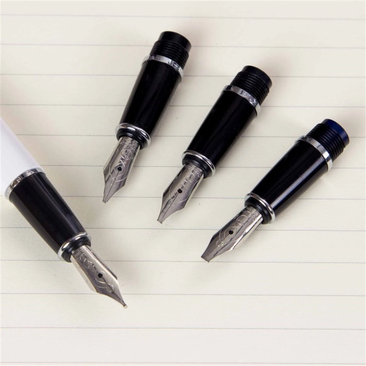 Kişiye Özel Scrikss Şık Kaligrafi Seti Beyaz Renk