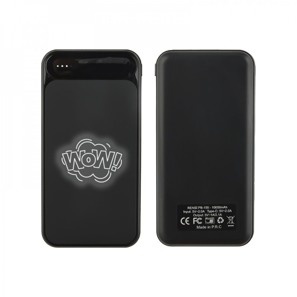 Kişiye Özel Baskılı 10000 mAh Powerbank