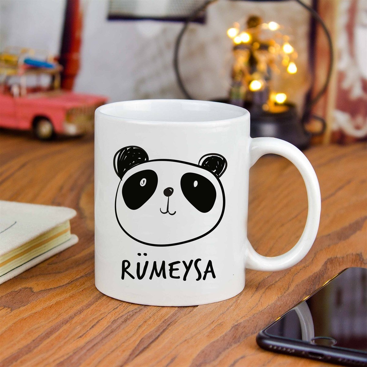 Kişiye Özel Panda Temalı Kupa Bardak M3