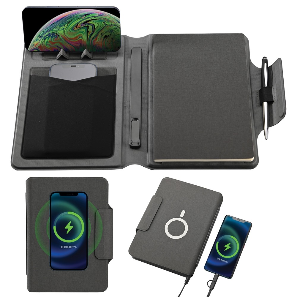 Kişiye Özel Powerbank 8000 mAh 32 GB USB Wireless Organizer Set