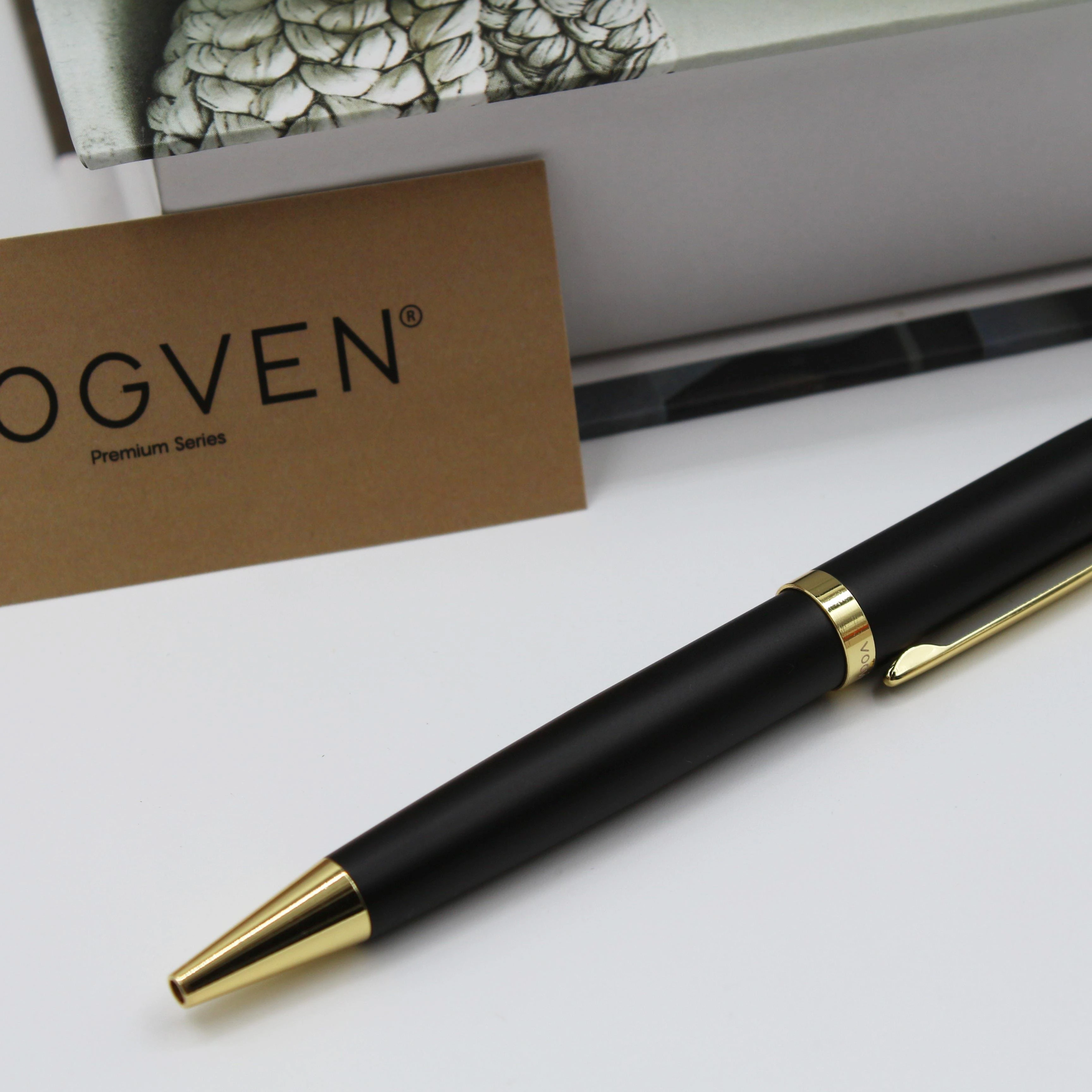 Vogven Marka Kişiye Özel Gold Detaylı Tükenmez Kalem