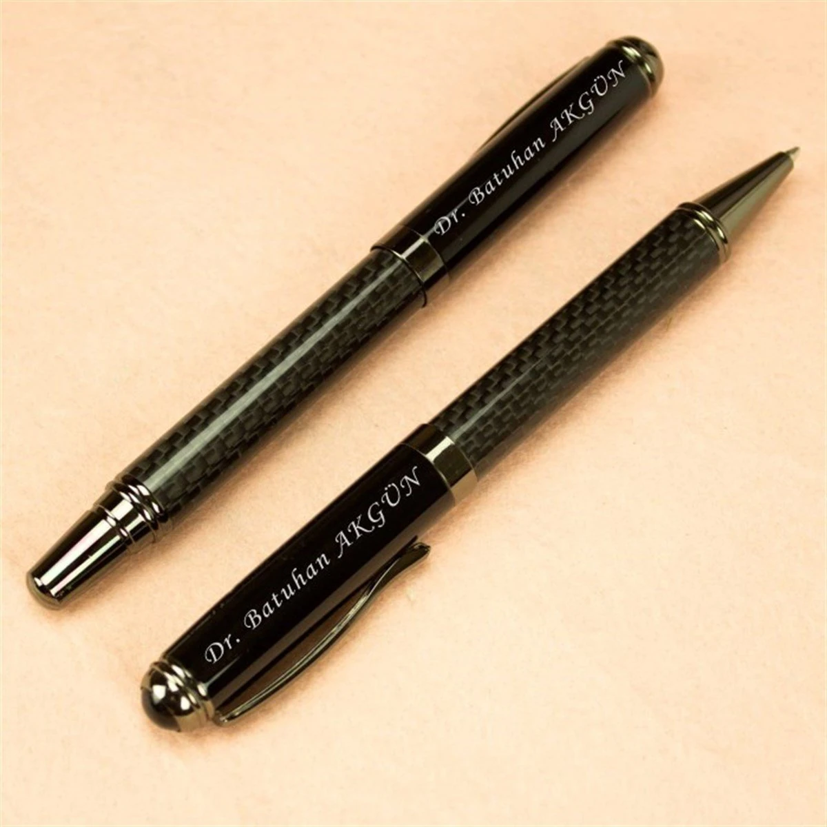 Kişiye Özel Exclusive Şık Roller ve Tükenmez Kalem Seti