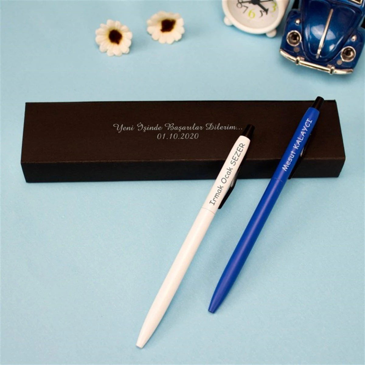 Kişiye Özel Lüks Metal Tükenmez Promosyon Kalem Kutulu
