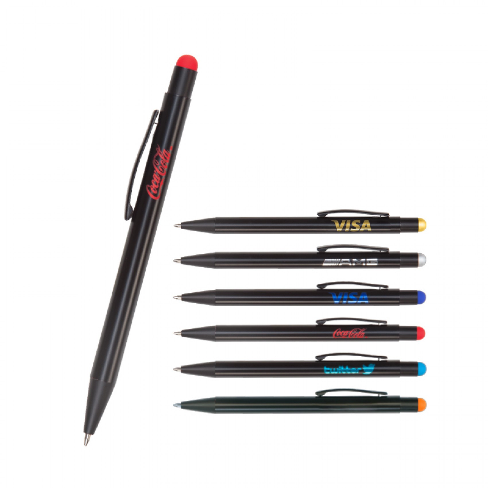 Kişiye ÖZel Metal Tükenmez Touchpen Kalem