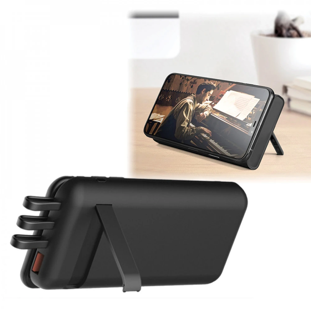 Kişiye Özel 10000 mAh Vakumlu Standlı Wireless Powerbank