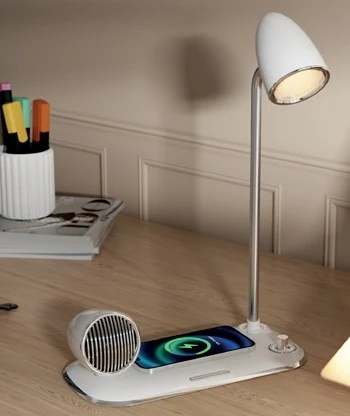 Masaüstü Masa Lambası Kablosuz Şarj Cihazı