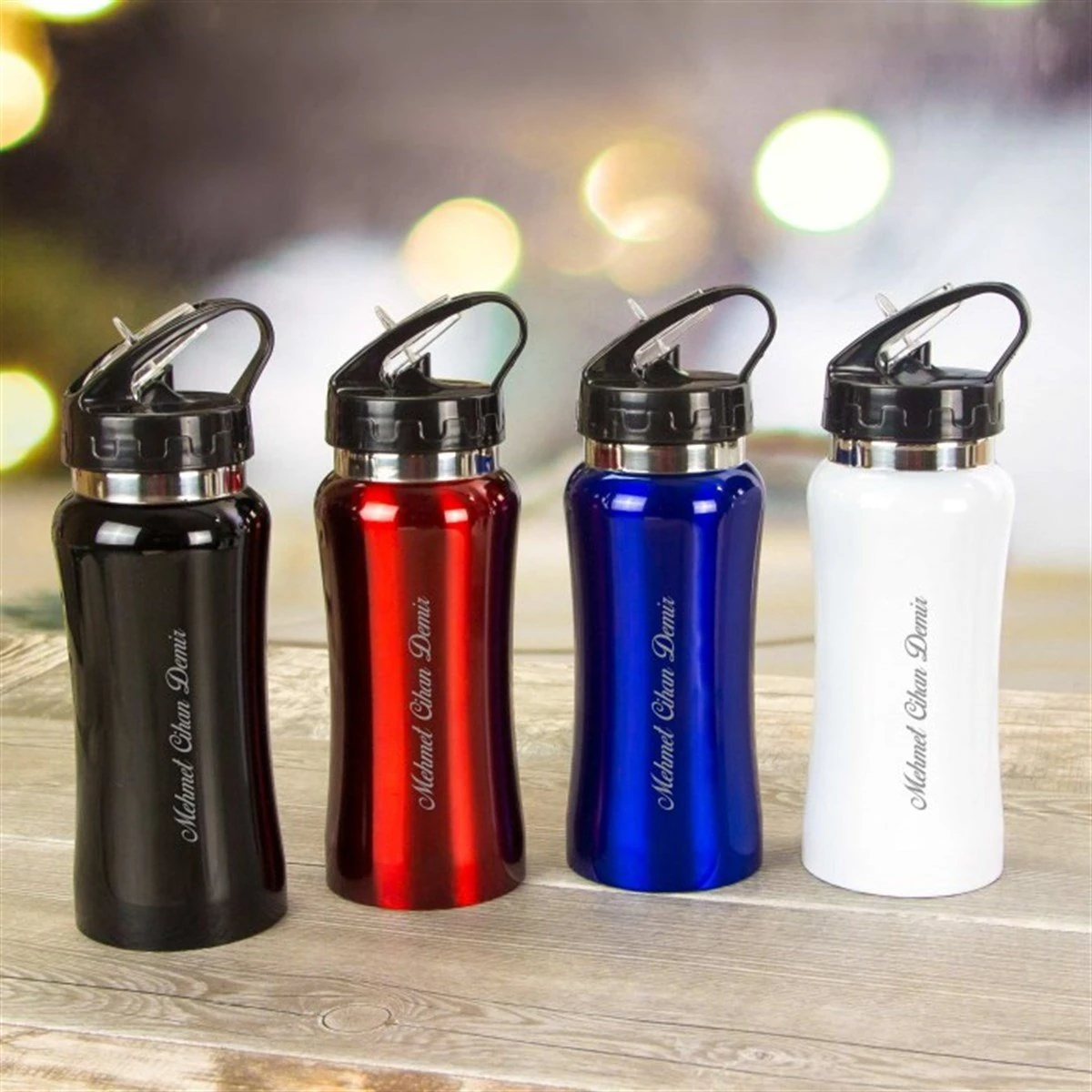 Kişiye Özel Lüks Çelik Termos Matara - 500 ml