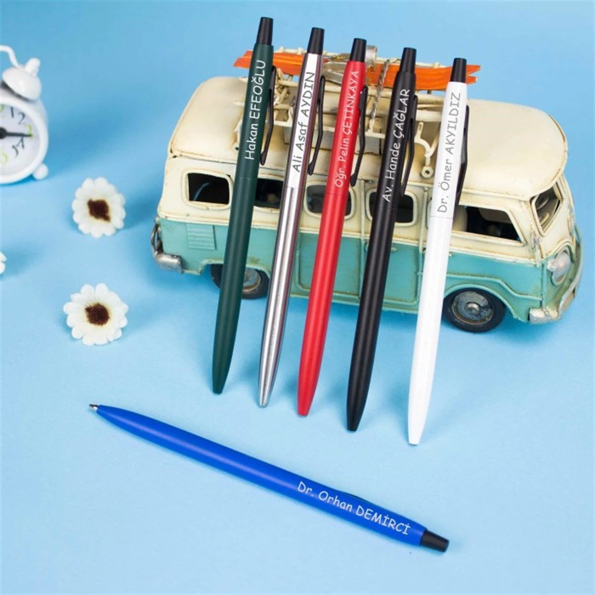 Kişiye Özel Lüks Metal Tükenmez Promosyon Kalem Kutulu