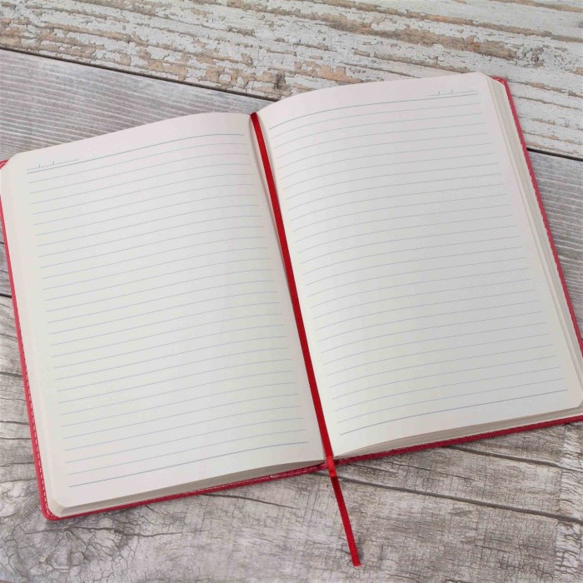 Kişiye Özel Kumaş Desenli Defter ve Tükenmez Kalem Seti