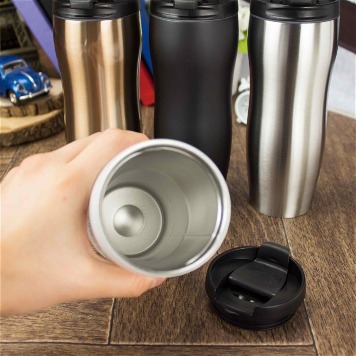 Kişiye Özel Şık 430 ml Çelik Termos - M3