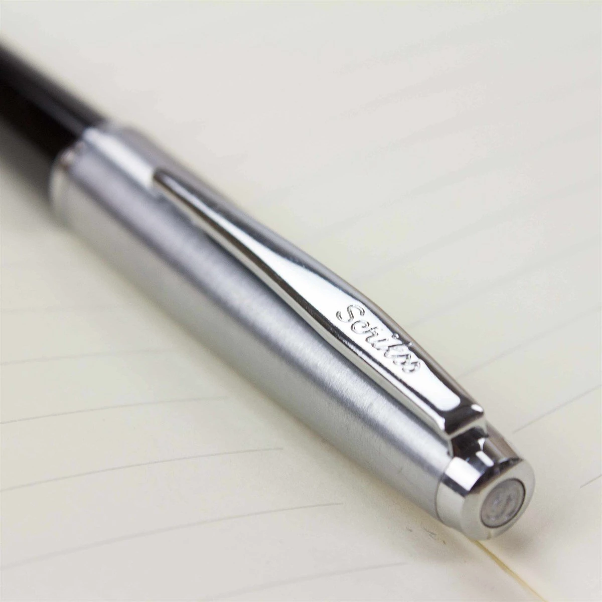 Kişiye Özel Scrikss Metal Tükenmez Kalem Siyah