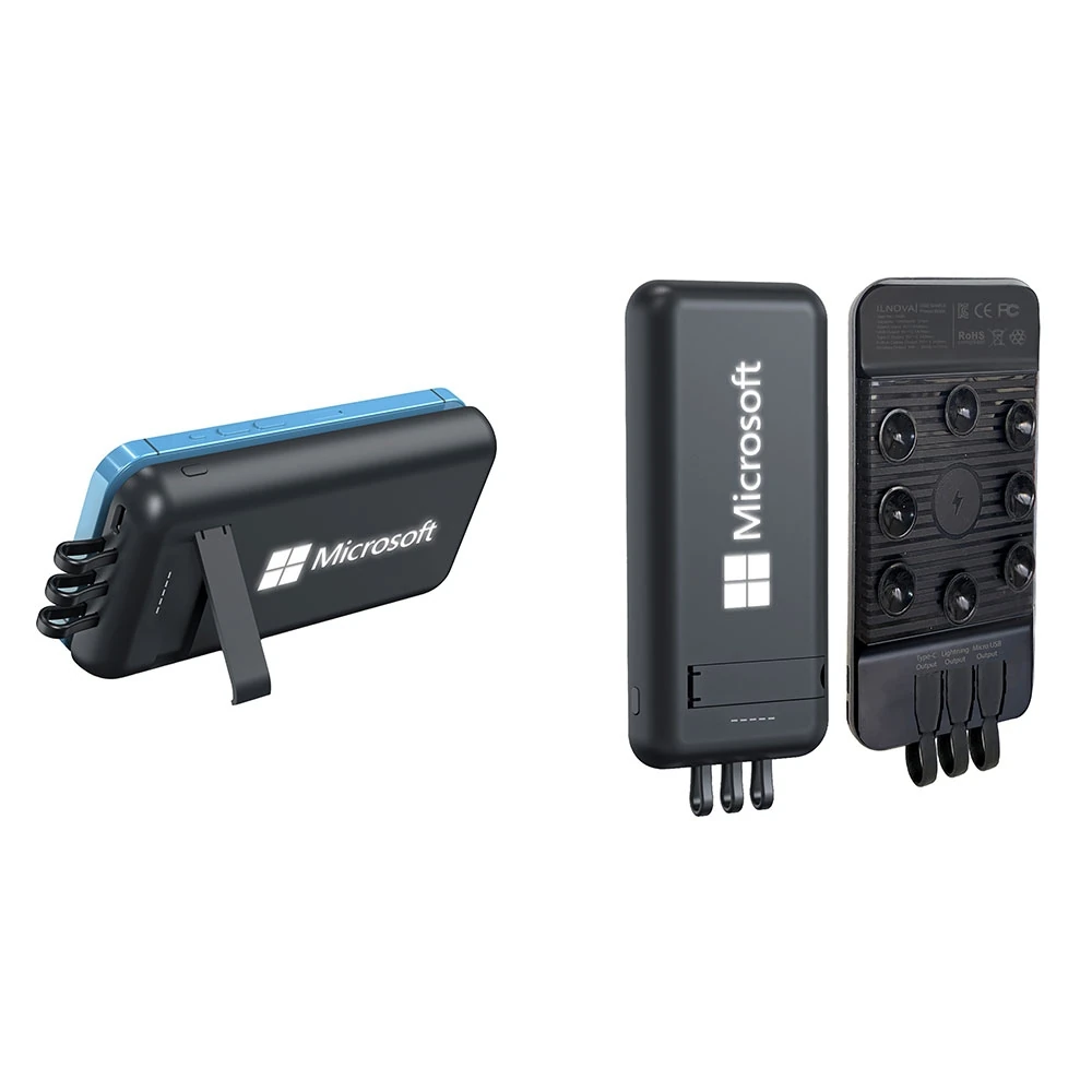 Kişiye Özel 10000 mAh Vantuzlu Mobil Şarj Powerbank Cihazı