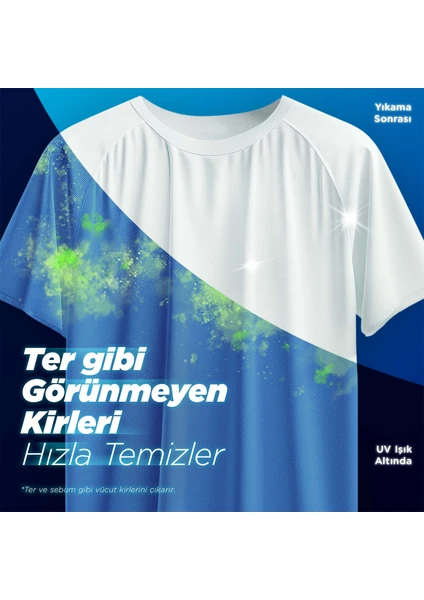 Omo Express Fresh Kötü Koku Karşıtı Beyaz ve Renkliler Sıvı Çamaşır Deterjanı 1480 ml