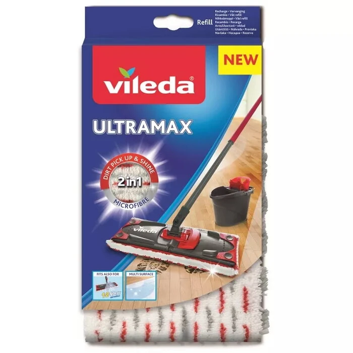 Vileda Ultramax Yedek 2İN1 Microfiber 