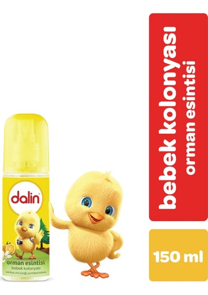 Dalin Bebek Kolonyası 150 ML ( Orman Esintisi )