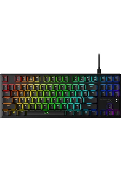 HyperX Alloy Origins Core RGB TKL Red Switch Kablolu Oyuncu Klavyesi