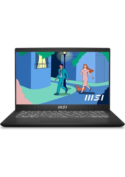 MSI MODERN 14 C12MO-1039XTR Intel Core i7 1255U 16GB 512GB SSD Freedos 14" FHD Taşınabilir Bilgisayar