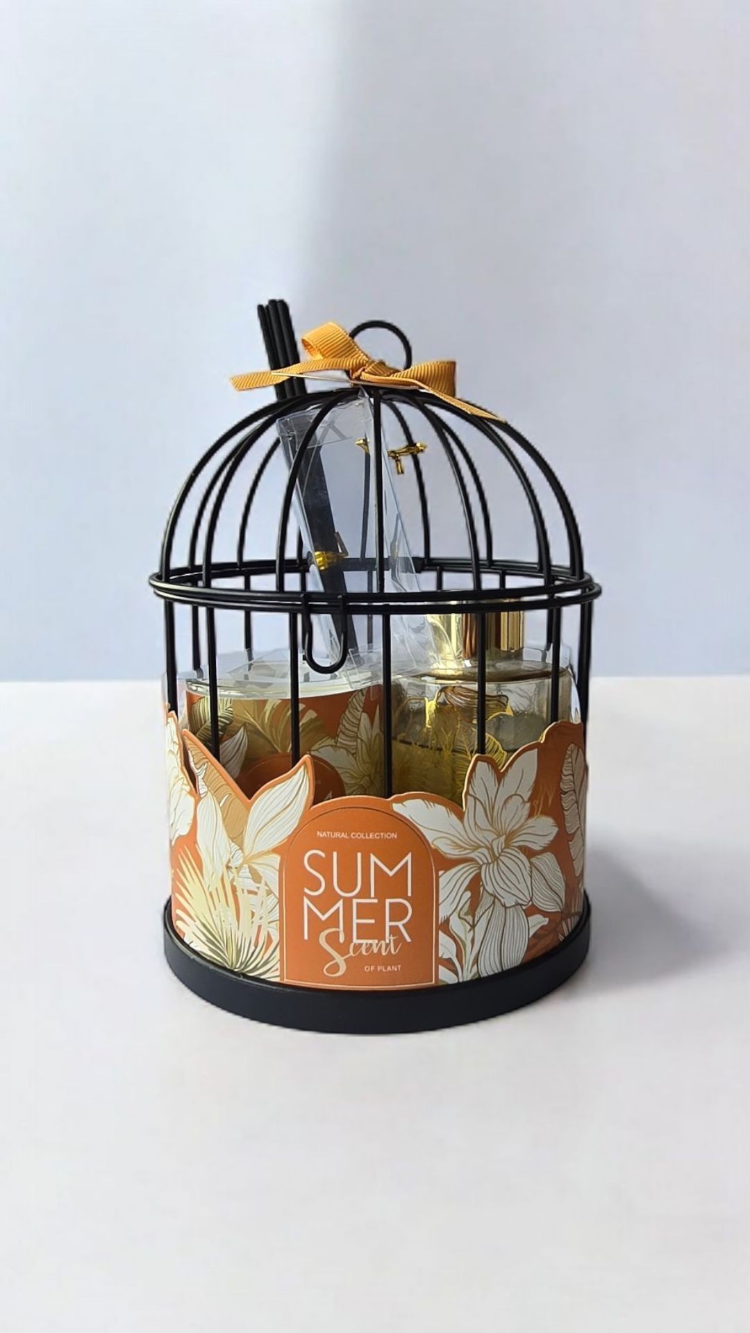 Kafesli Oda Kokusu ve Mum Hediye Seti - Fresh Mango