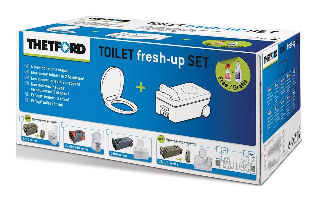 Thetford C400 Serisi Kasetli Tuvalet Yenileme Seti