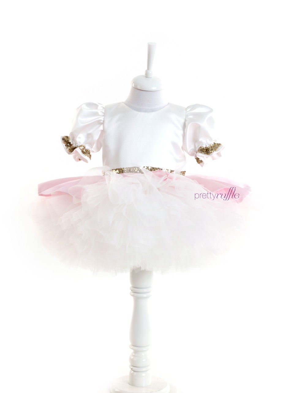 Cinderella Tutu Dress Gold