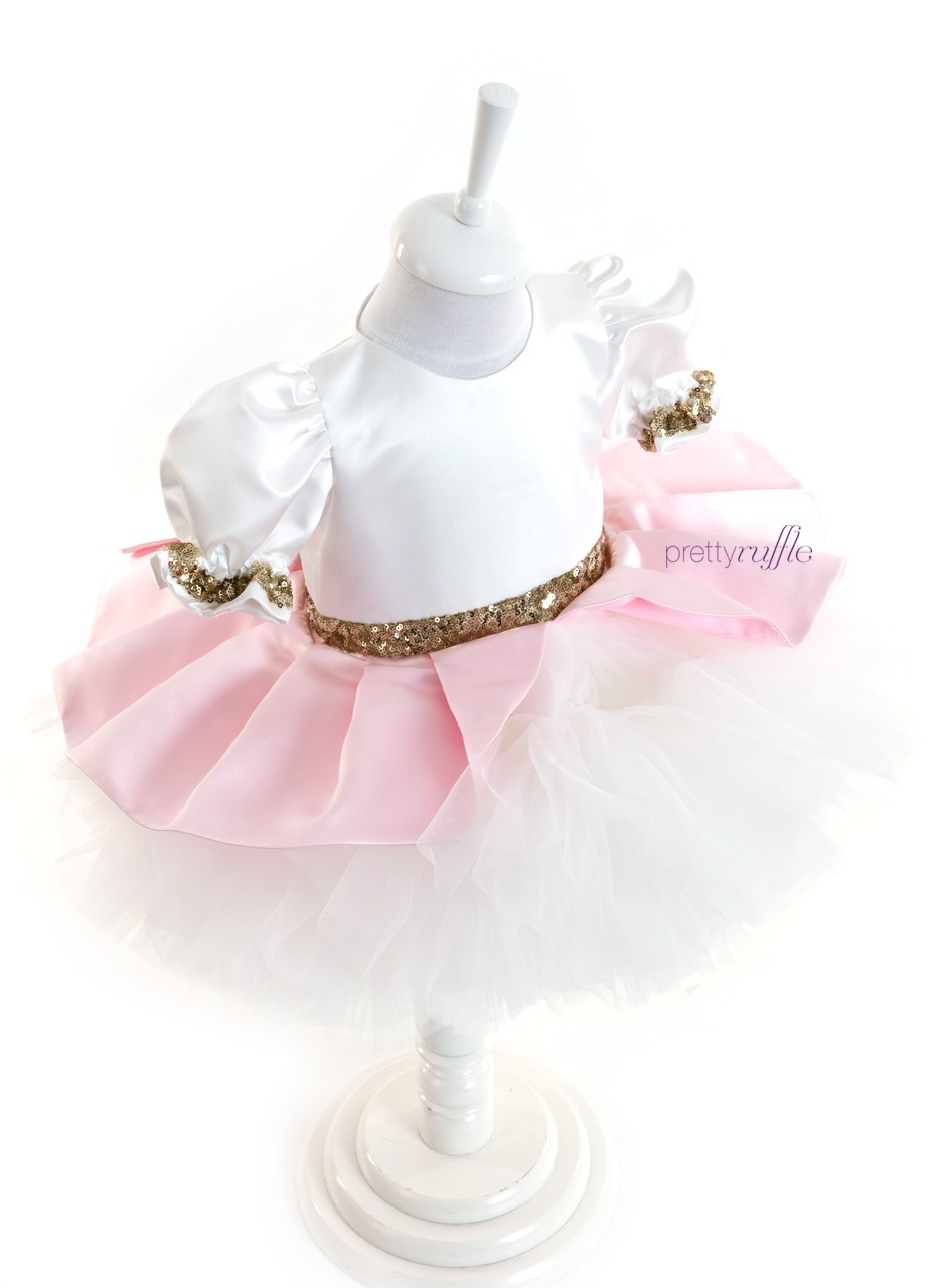 Cinderella Tutu Dress Gold