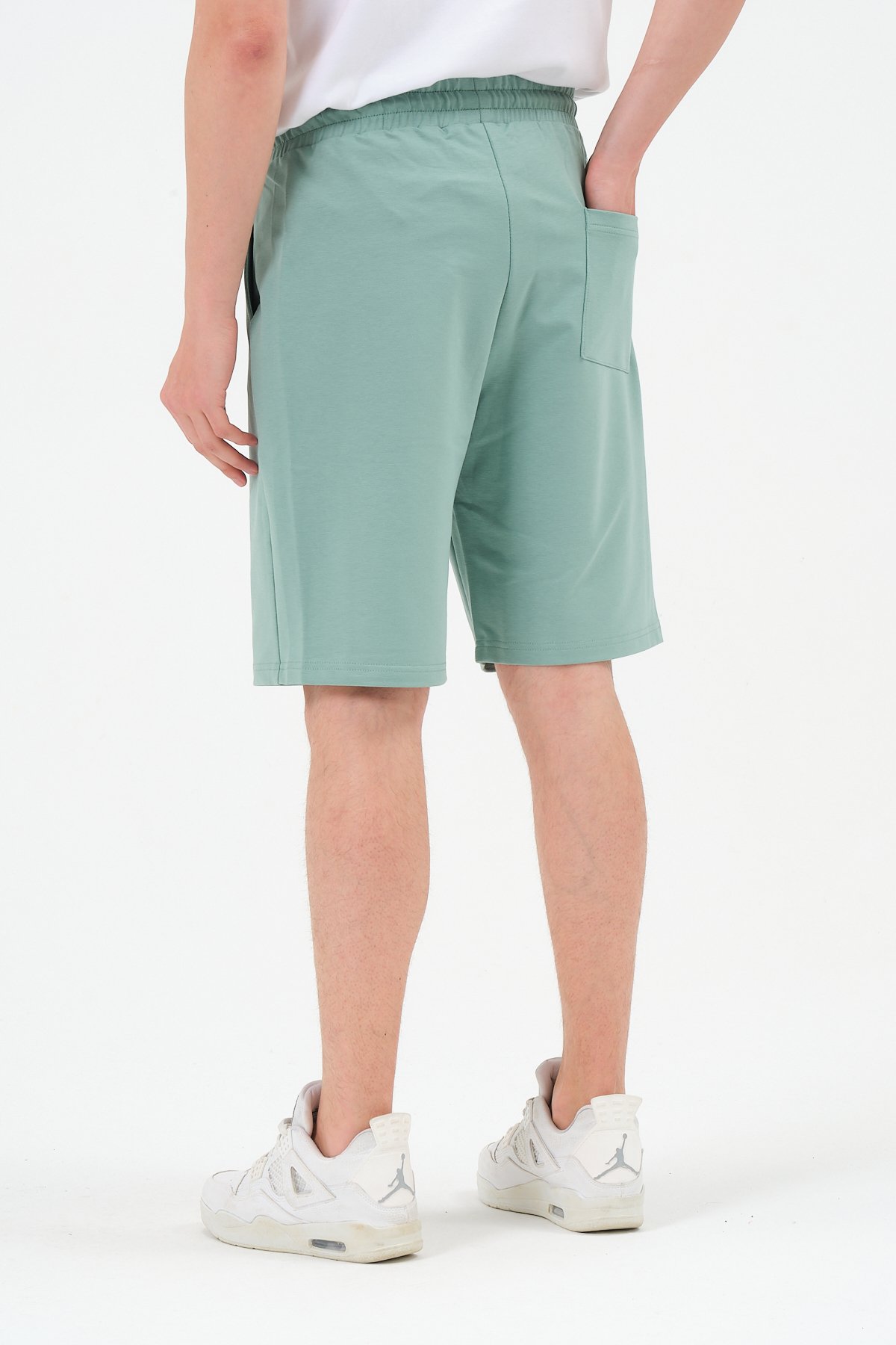 Essentials Baskılı Oversize Şort