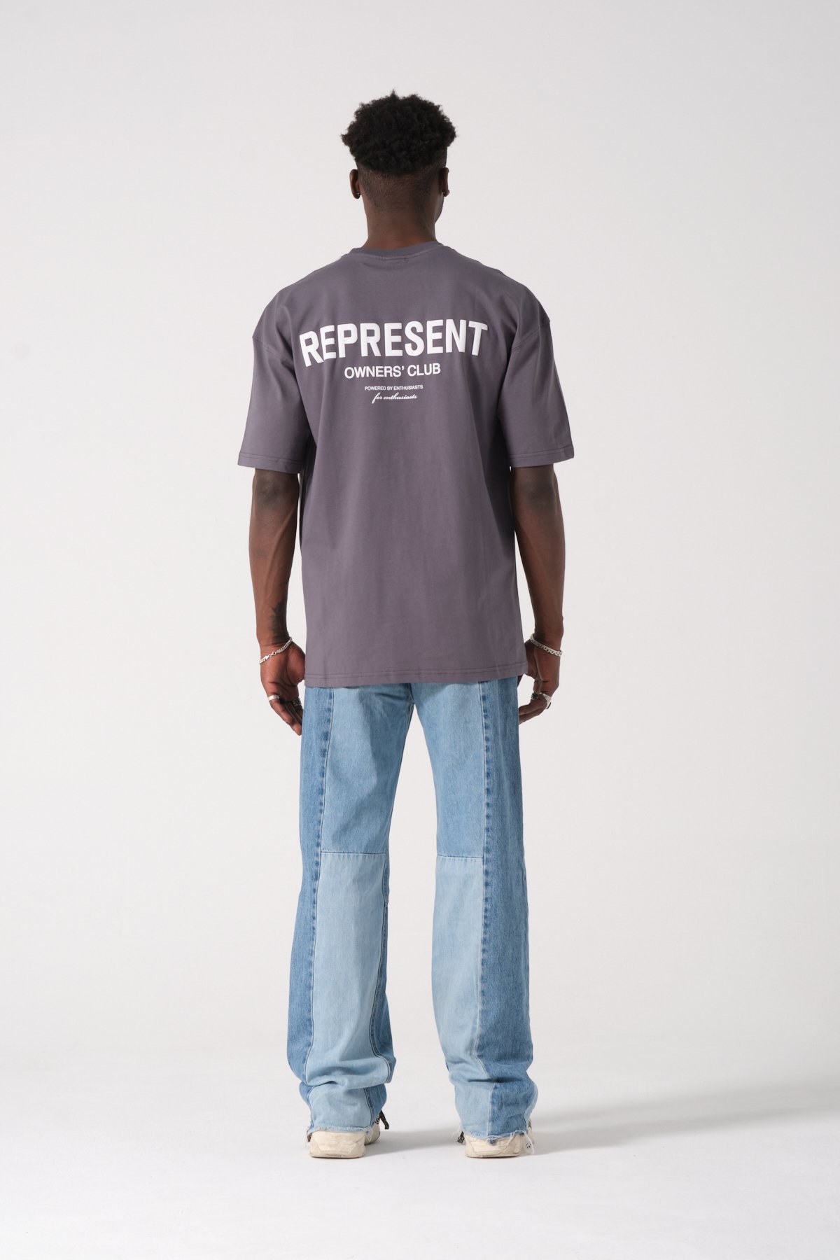 Represent Baskılı Oversize T-shirt