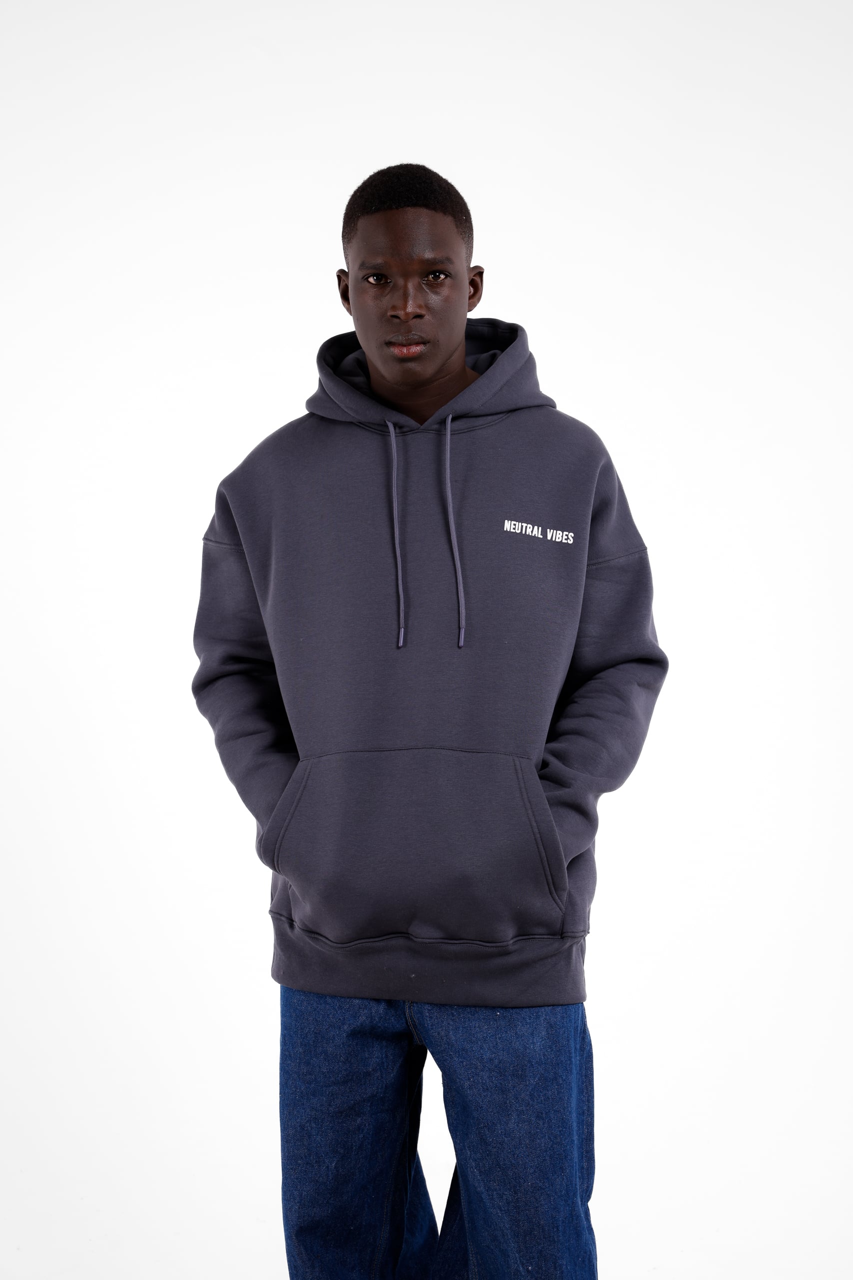 Neutral Vibes Baskılı Sweatshirt