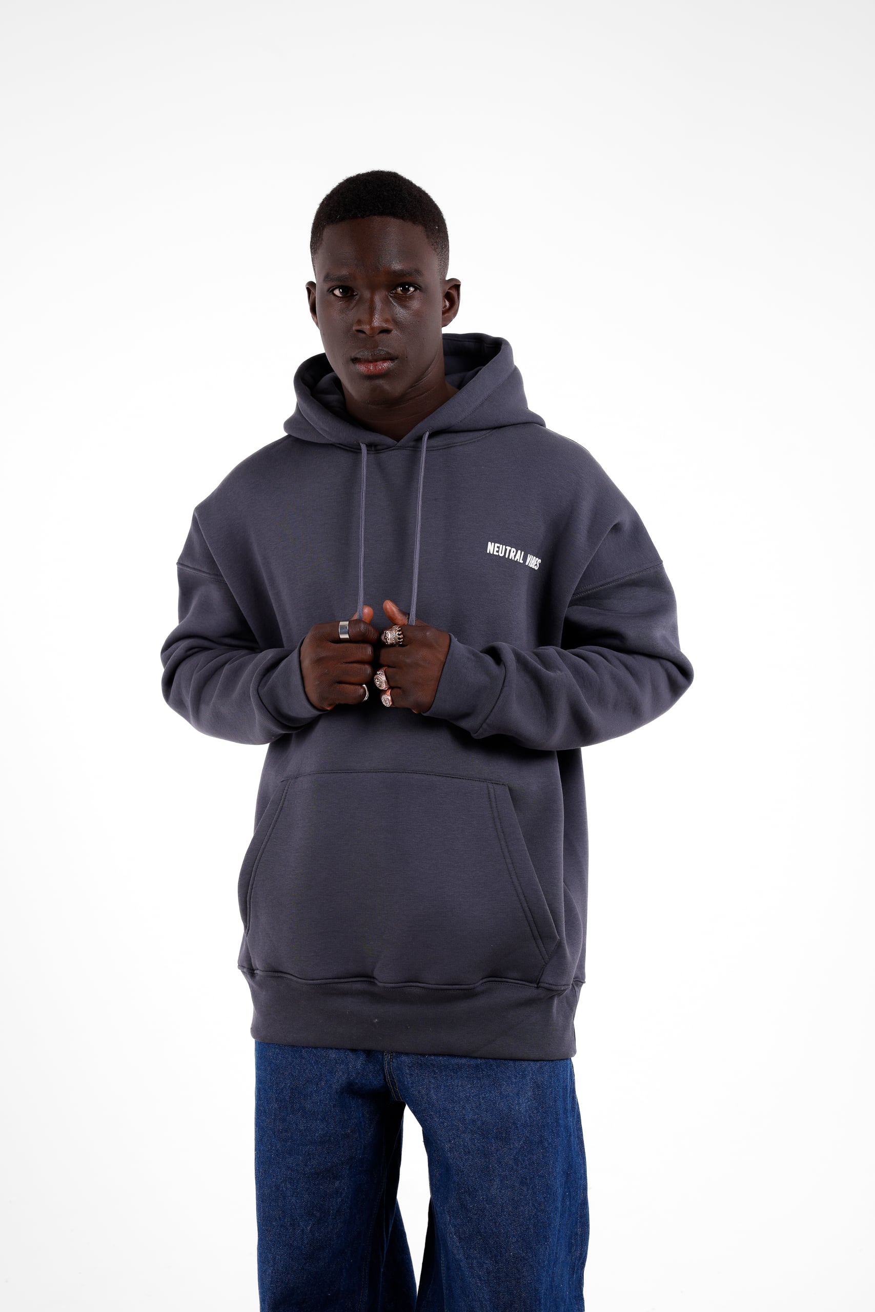 Neutral Vibes Baskılı Sweatshirt