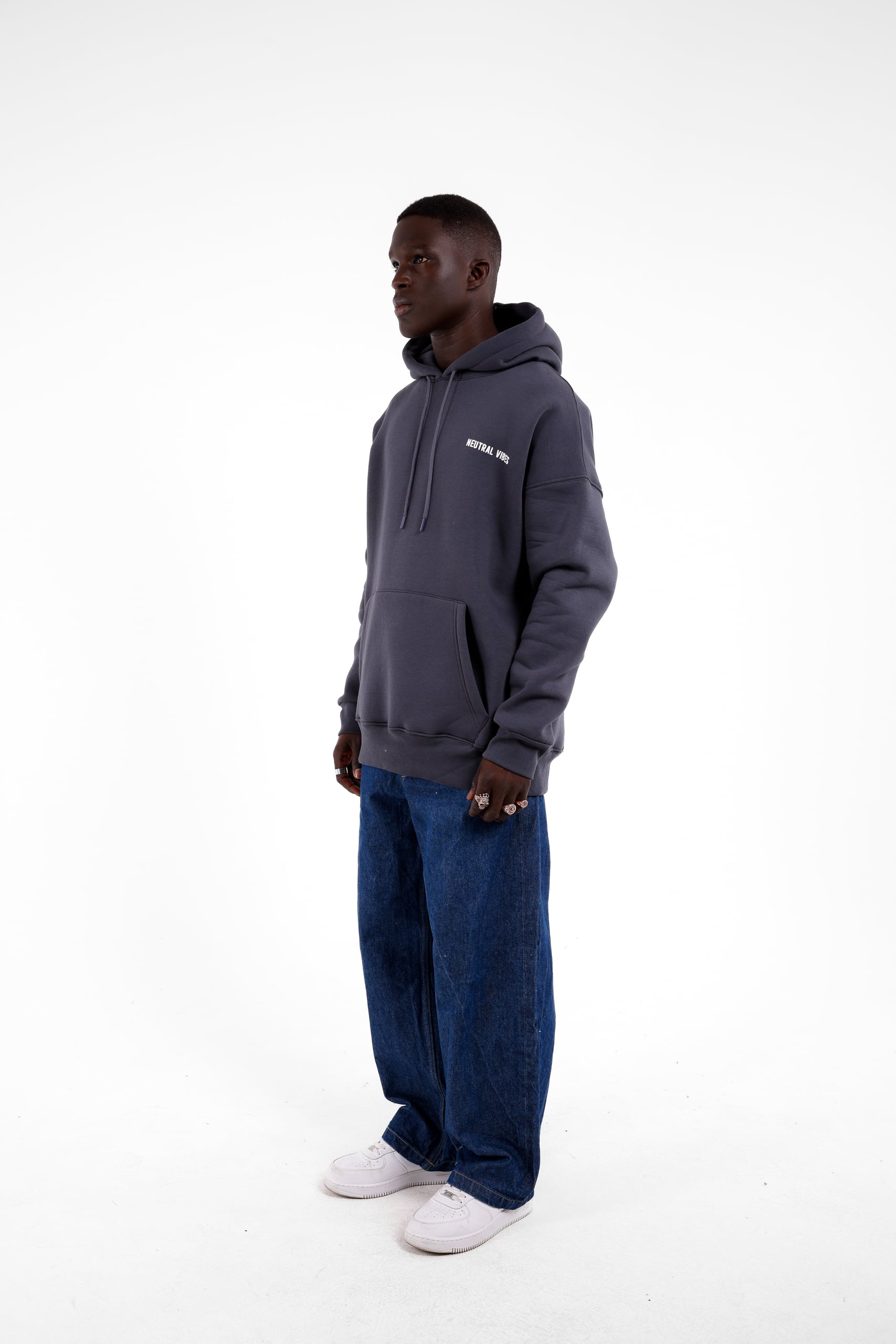 Neutral Vibes Baskılı Sweatshirt
