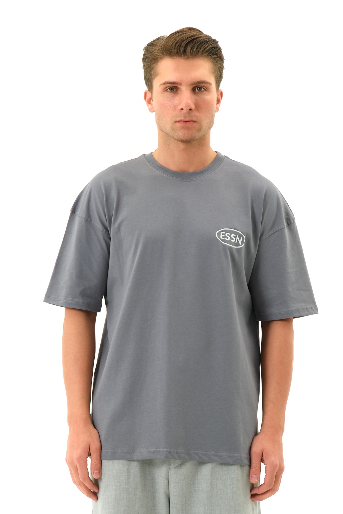 LA Baskılı Oversize T-shirt