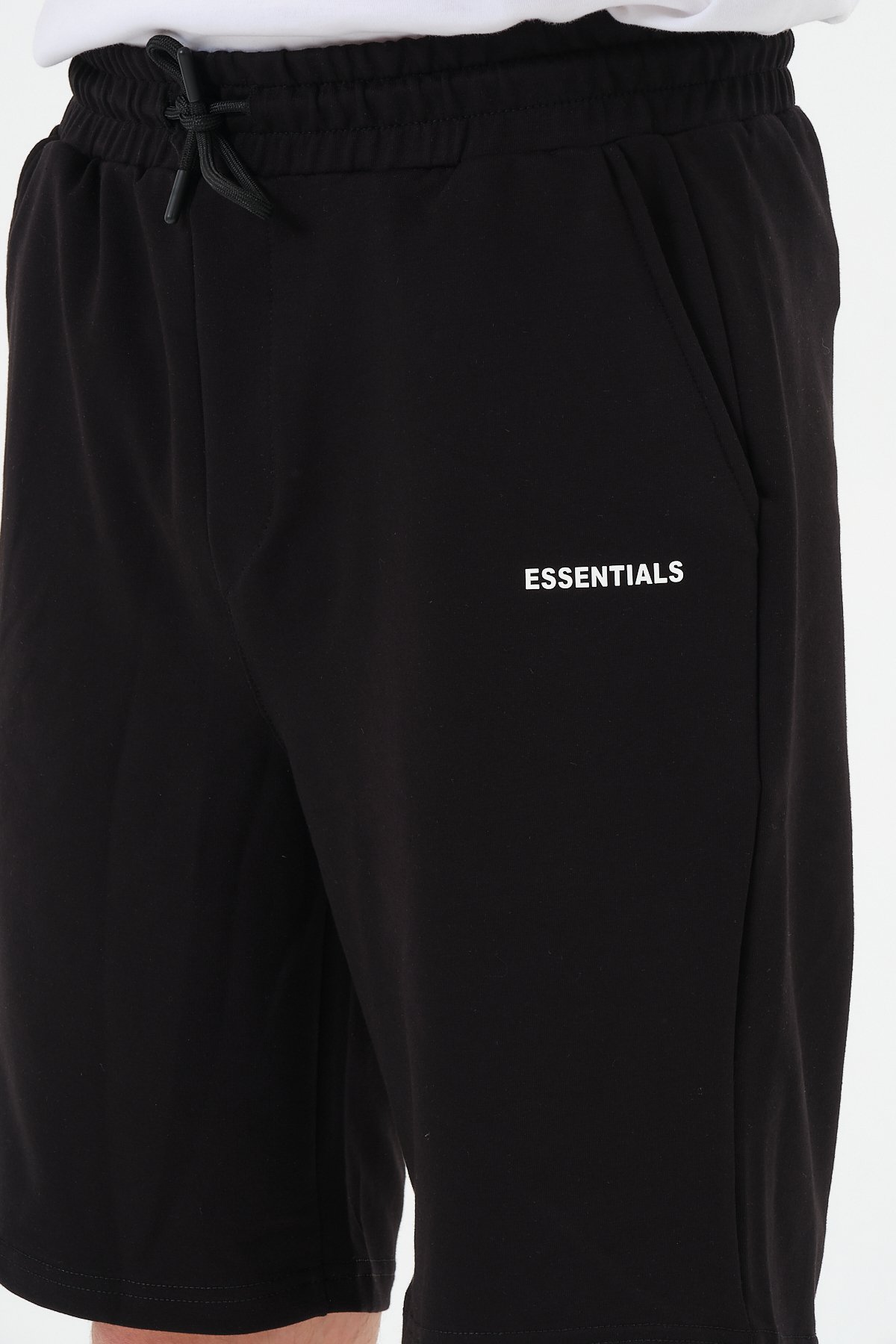 Essentials Baskılı Oversize Şort