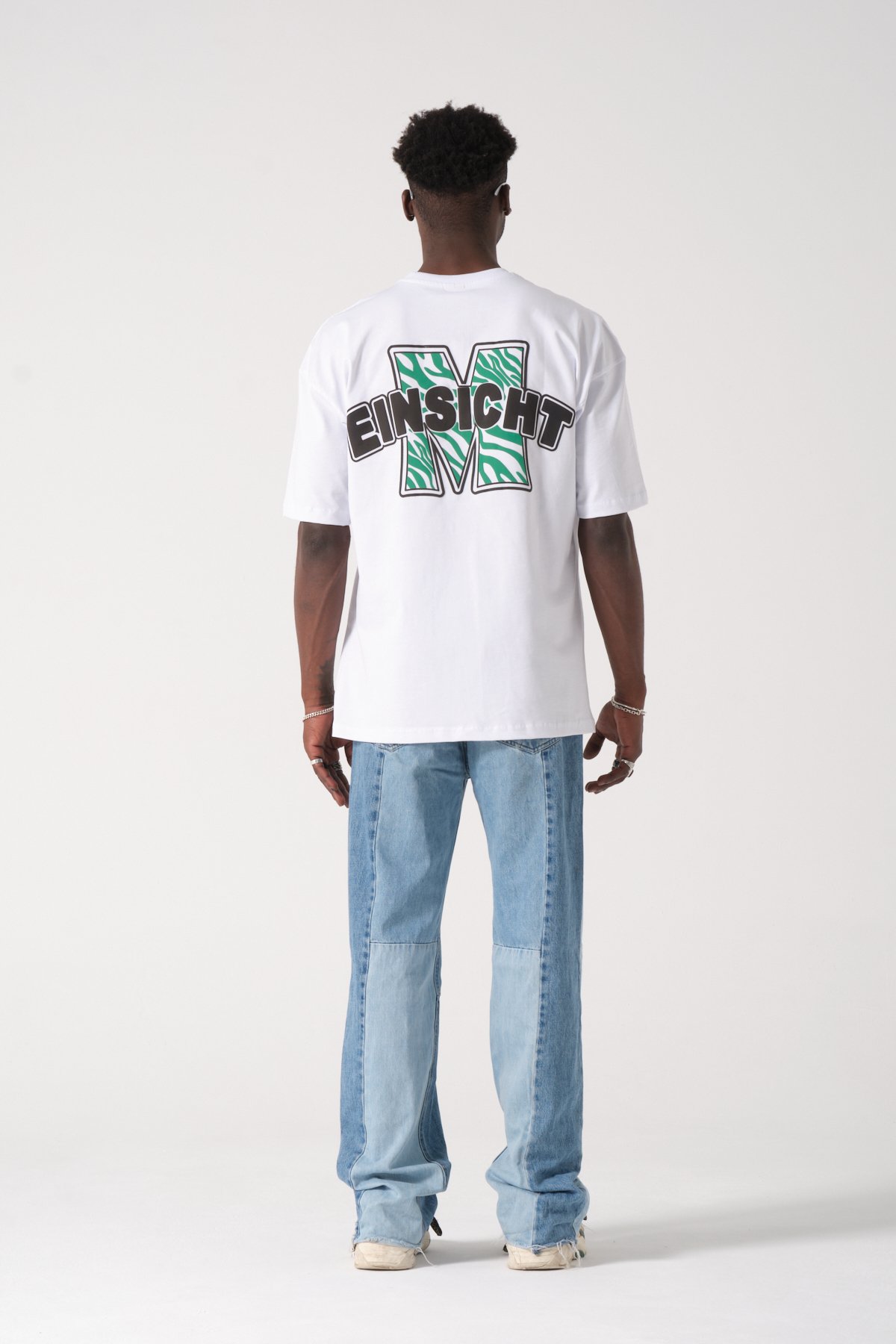 Einsicht M Baskılı Oversize T-shirt