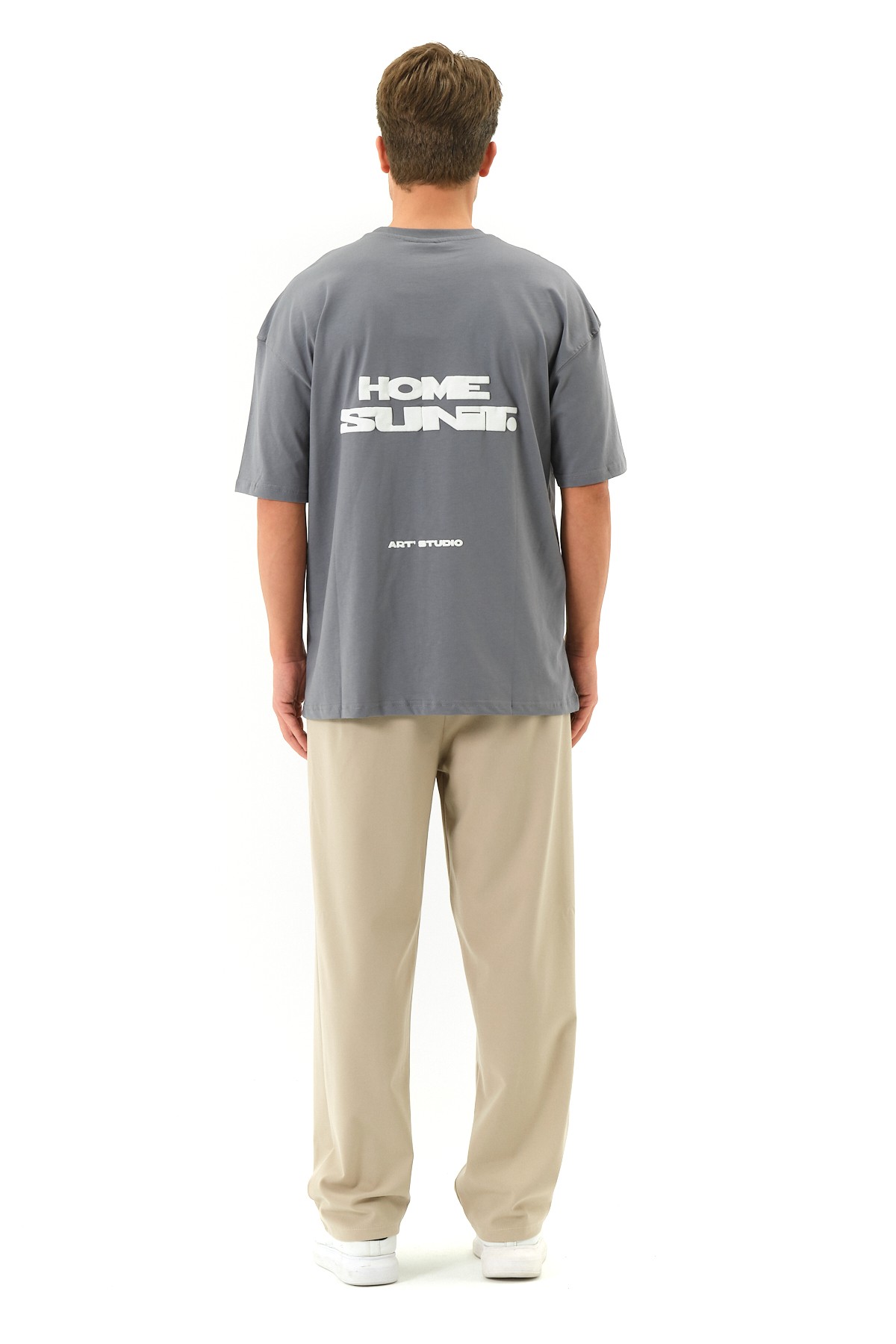Home Baskılı Oversize T-shirt