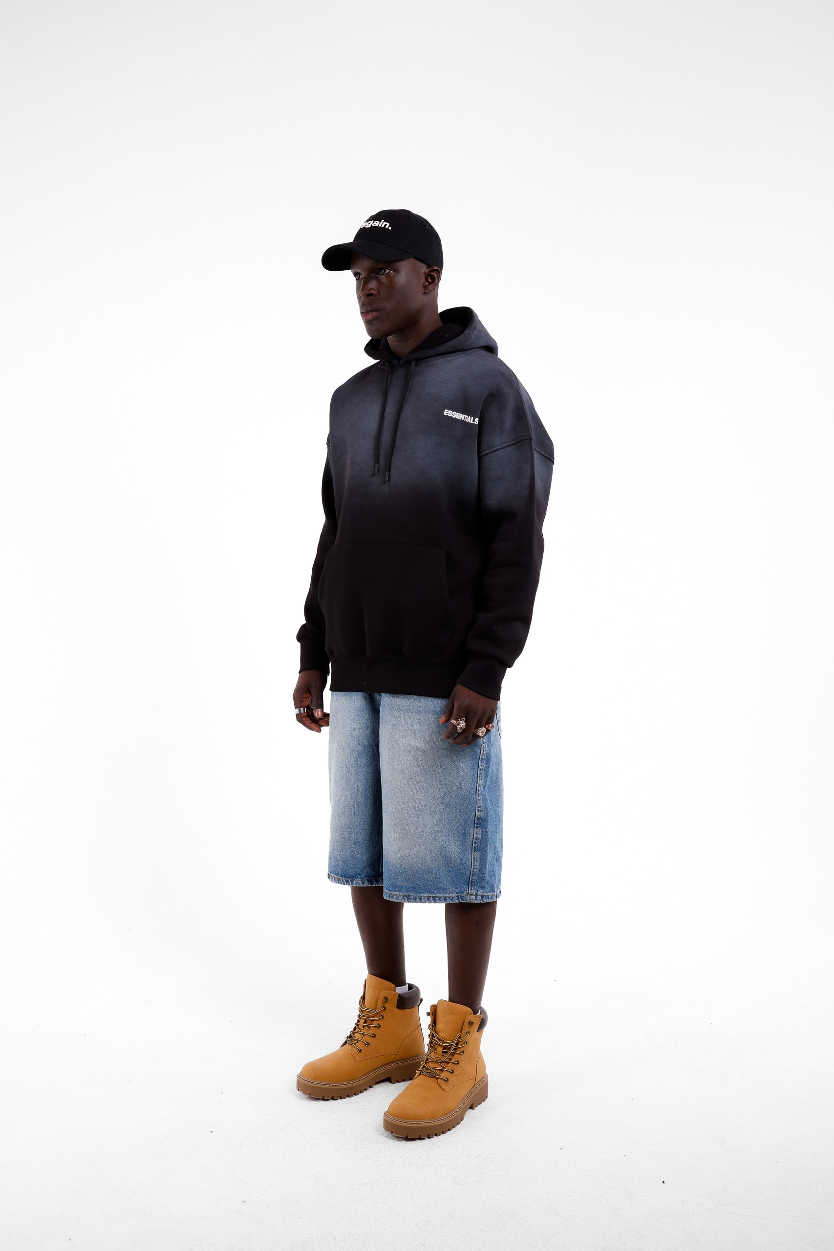 ESSENETIALS Baskılı Çift Renk Sweatshirt