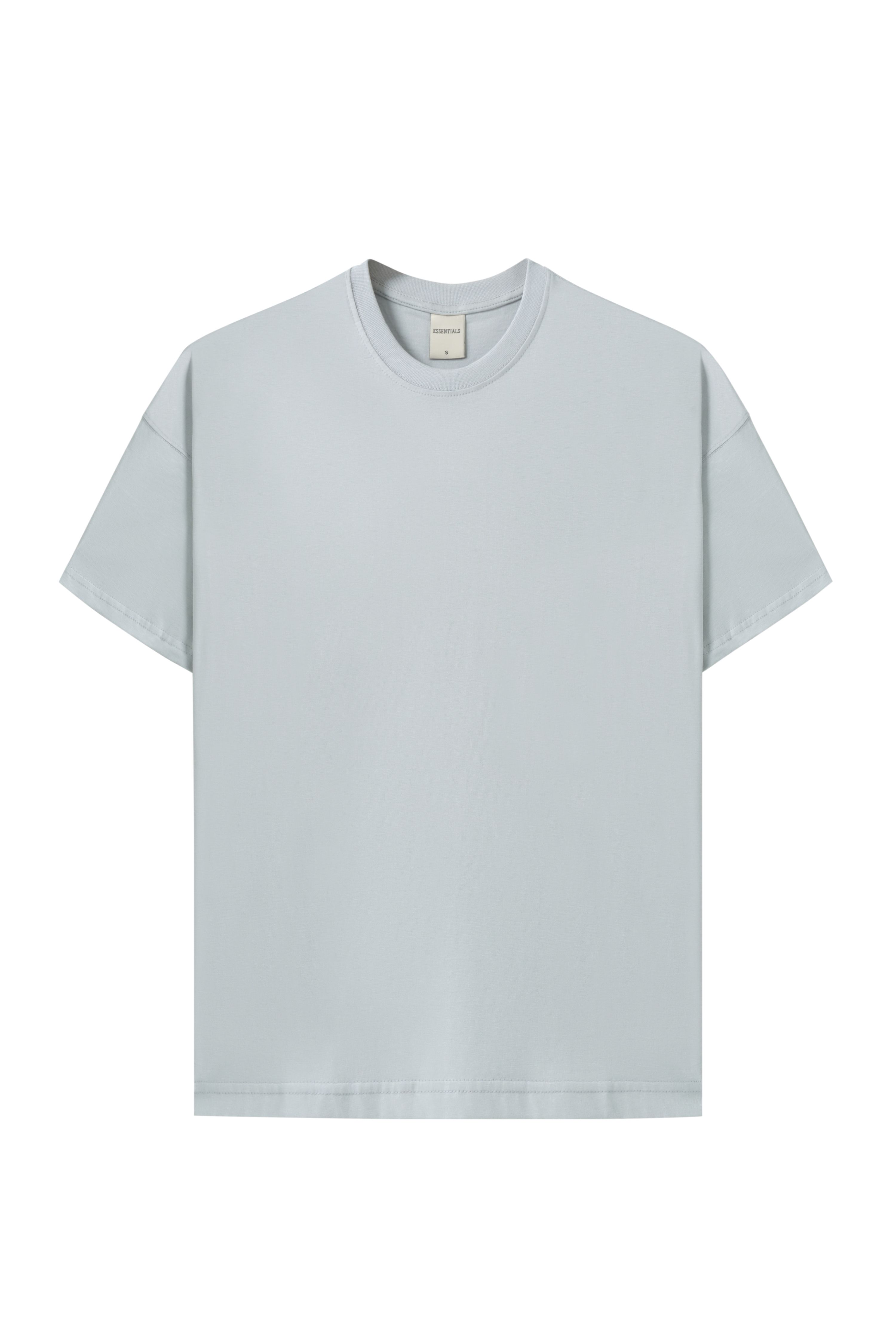 Basic Oversize T-shirt - Açık Gri