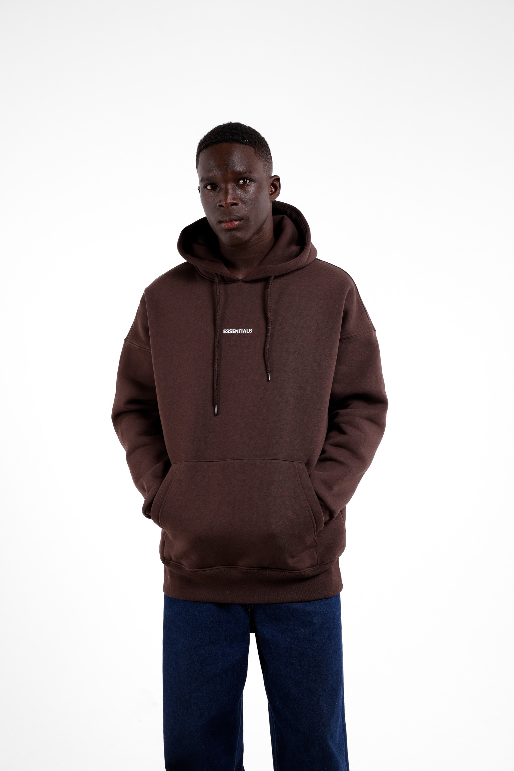 Küçük Essentials Baskılı Sweatshirt